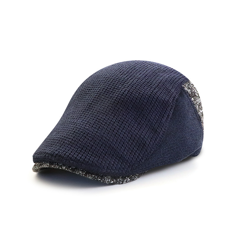 Men Newsboy Hats Thick Autumn  - Snapback Hat Flat review and price