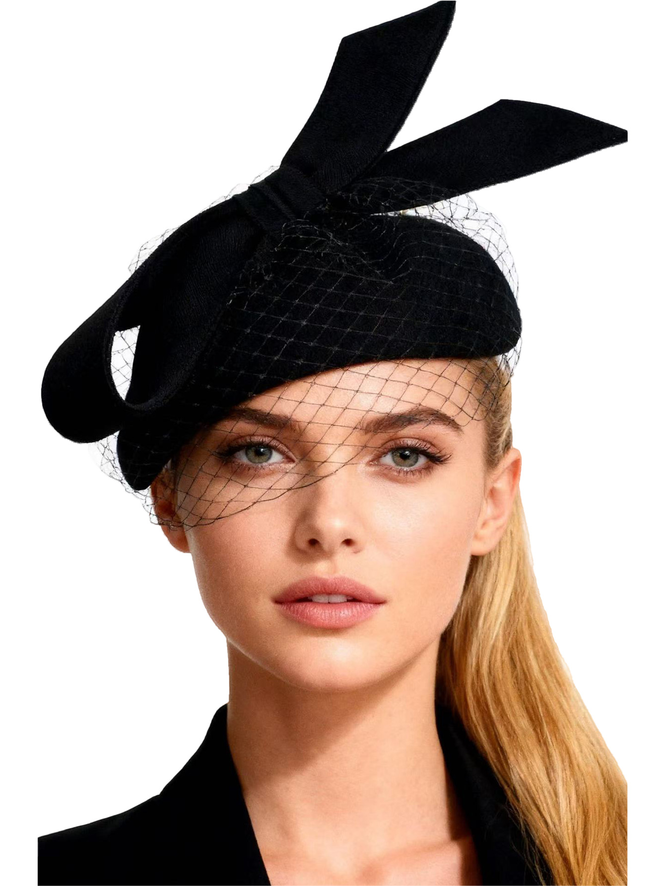 French White Beret Fascinator  - Beret French Wool review and price